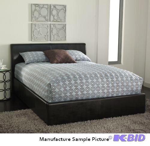Full Size Platform Bed Exclusive - Black - Ha...