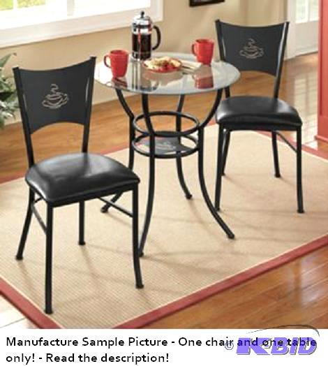 Cafe Bistro Set - Includes one table and one ...