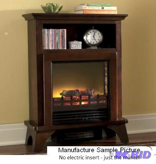 Cherrry Finish Petite Fireplace Mantel - No I...