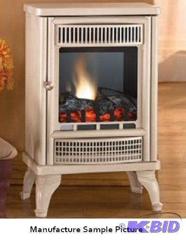 Ivory Electric Fireplace - Reminder of days g...
