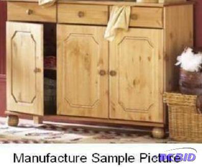 Natural Finish Sideboard - 46.25&quot W x 31...