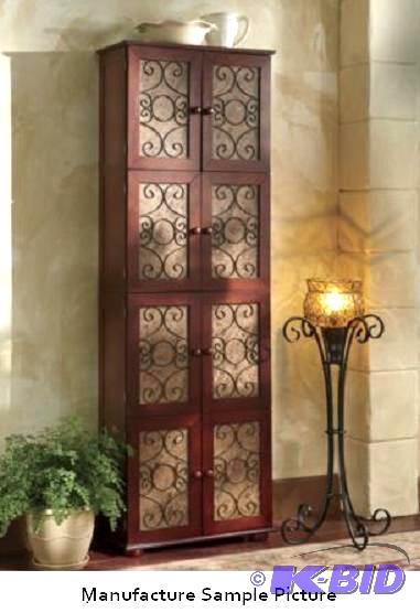 Chateau Wall Cabinet - This tall cabinet with...