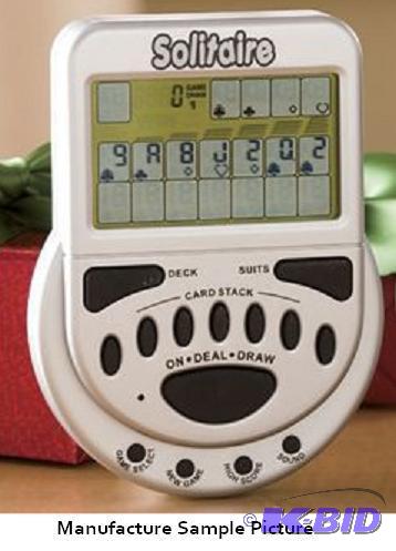 lot 28 image: Electronic Travel Solitaire -&nbspKeep card ...