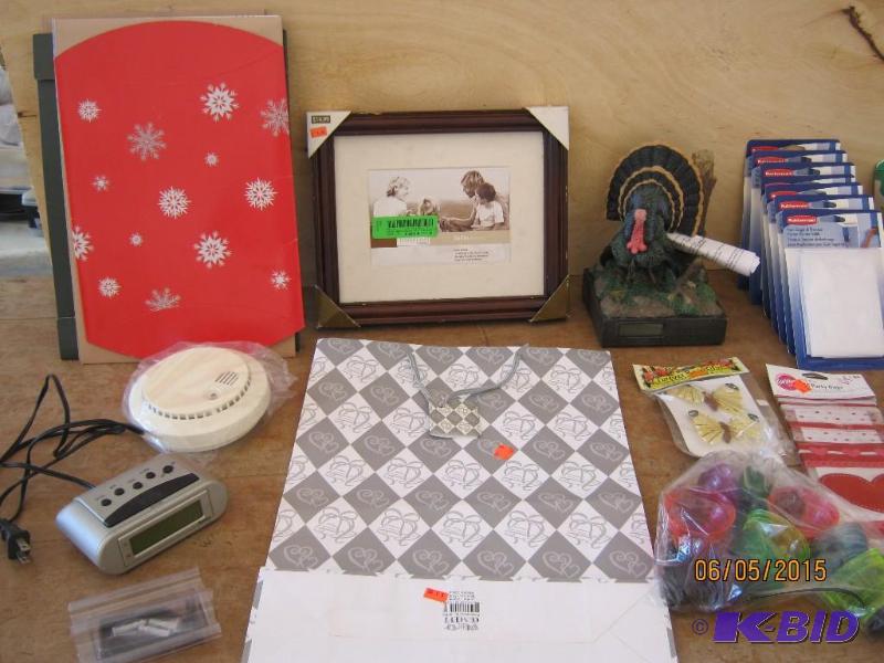 alarm clock, fire alarm, kids gift bags, pape...