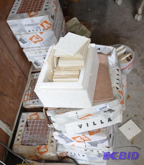lot 132 image: Large&nbsplot of Villa tiles - Series Dunes...