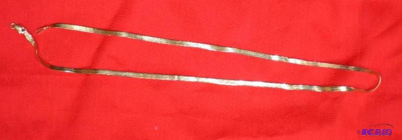 lot 56 image: 14K gold necklace Primafien made in Italy...
