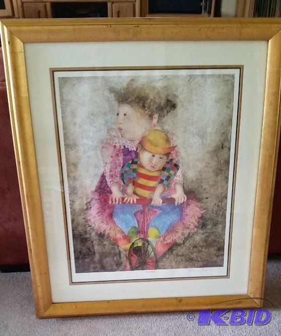 lot 45 image: Graciela Rodo Boulanger PETIT FRERE Print LIMITED EDITION
