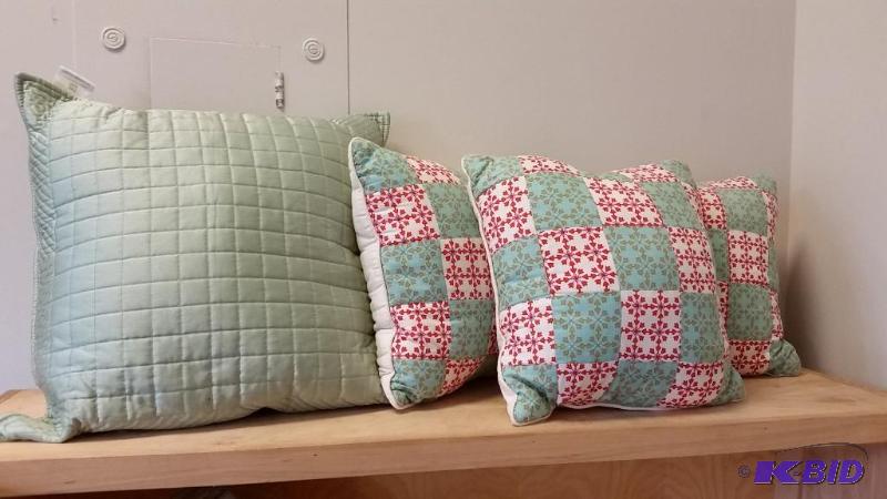 lot 62 image: 4 Accent Pillows