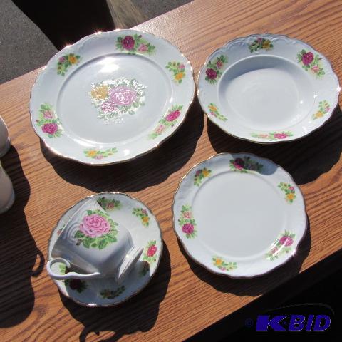 Rose China Set