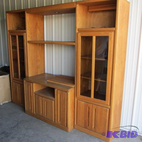 Oak Entertainment Center