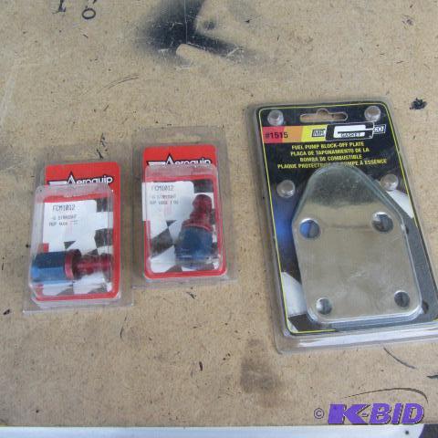 Fuel Pump Plate, Fittings
