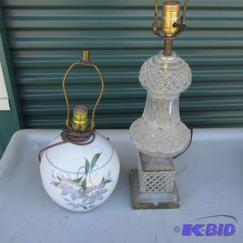 Crystal & Ceramic Lamps