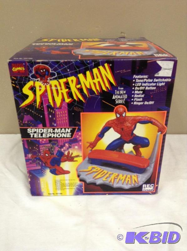 lot 12 image: Marvel Comics Amazing Spider-Man Telephone