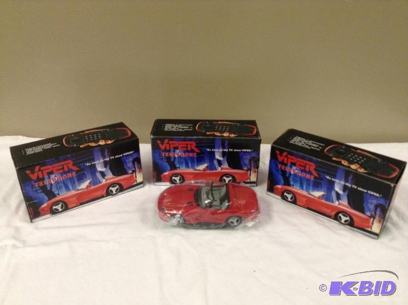lot 16 image: Lot of Three Viper Telephones