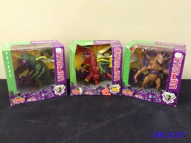 lot 2 image: Utraman Action Figure Collectibles
