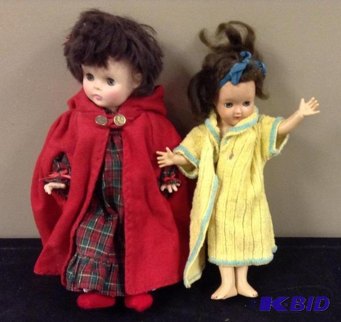 lot 38 image: Lot of Two Sleepy Eye Dolls