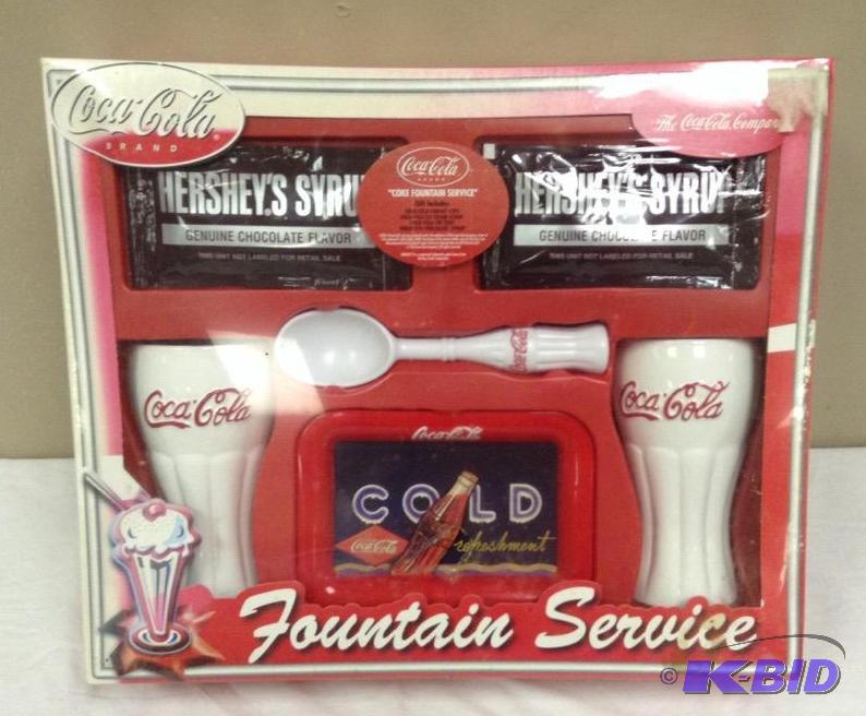 lot 4 image: Coca Cola Fountain Service with Hersheys Syrup