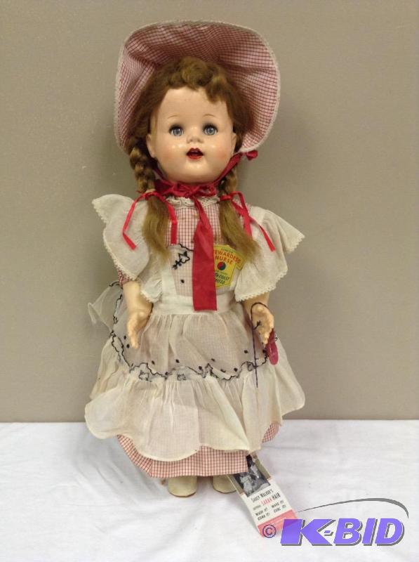 lot 47 image: Vintage Doll (Saucy Walkers)