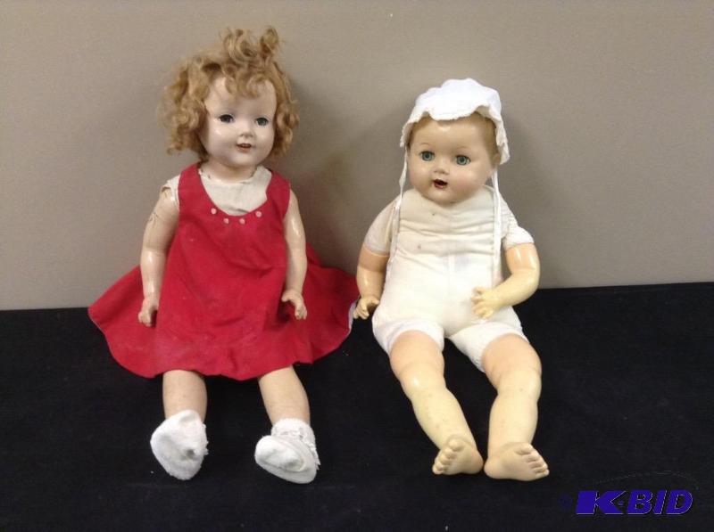 lot 65 image: Vintage Dolls