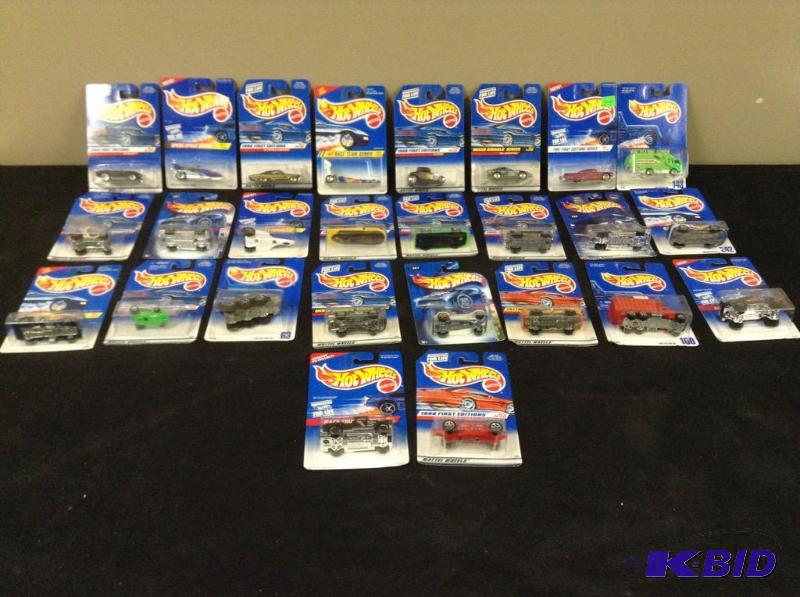 lot 73 image: Hotwheels Collector Cars