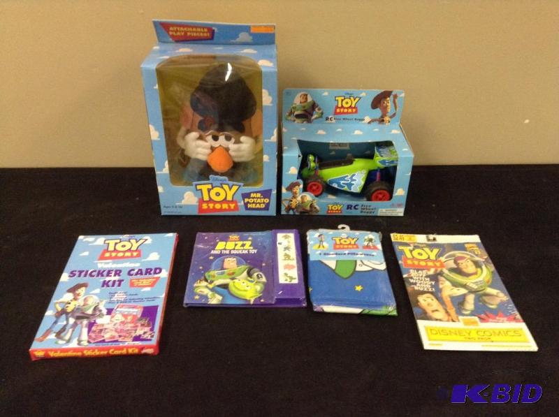 lot 9 image: Variety Lot of Toy Story Collectibles