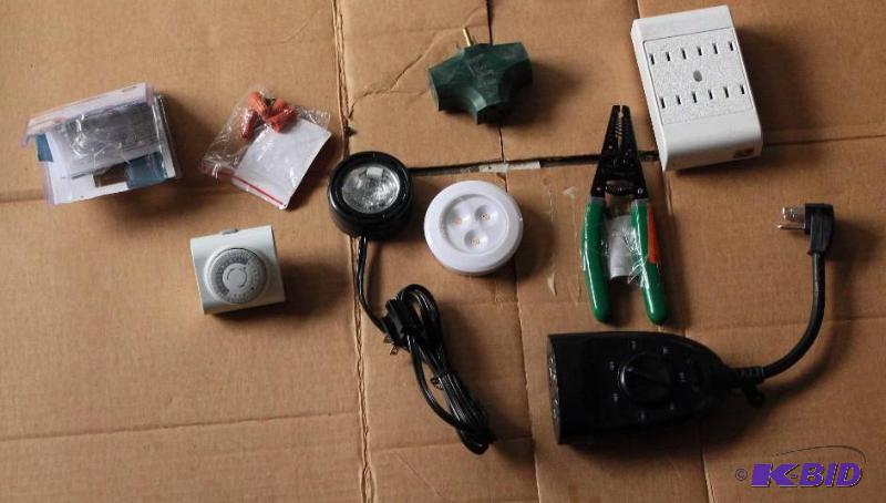 9 electrical items