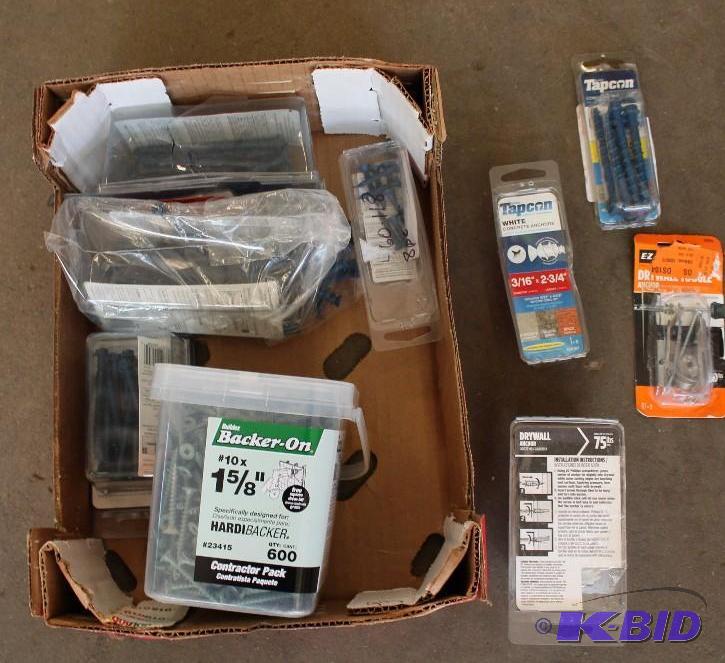 fastners 9 items