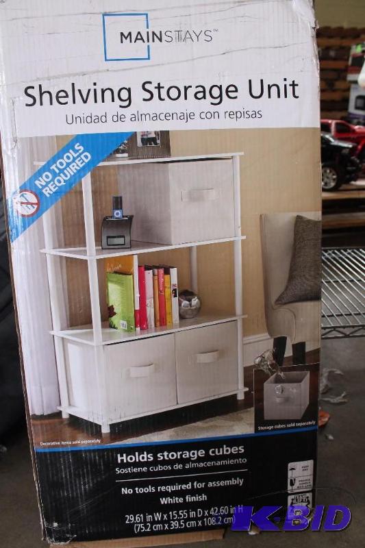 Cube storage unit