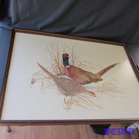 lot 143 image: Game Birds Framed Print