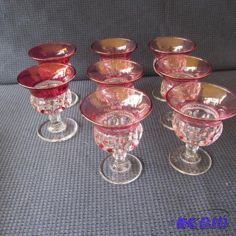 lot 16 image: Kings Crown Stemware