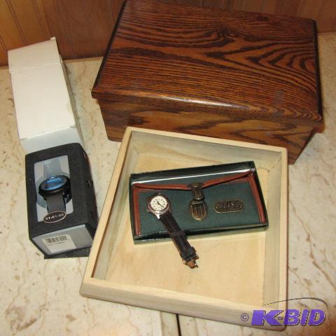 lot 170 image: Watches, Dresser Box