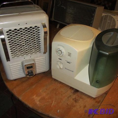 lot 189 image: Heater, Humidifier