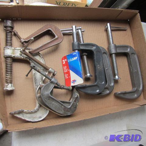 lot 198 image: C-Clamps