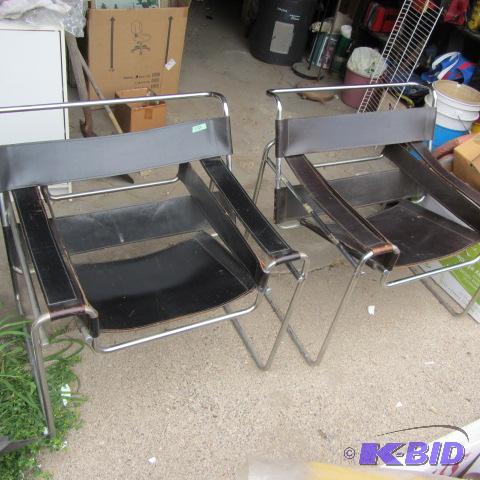 lot 202 image: Unique Wassily Chairs