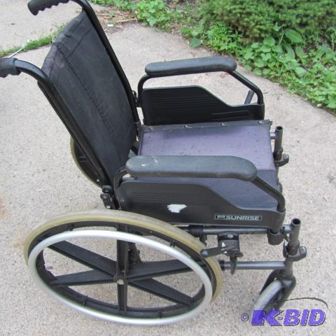 lot 269 image: Folding Wheel Chair