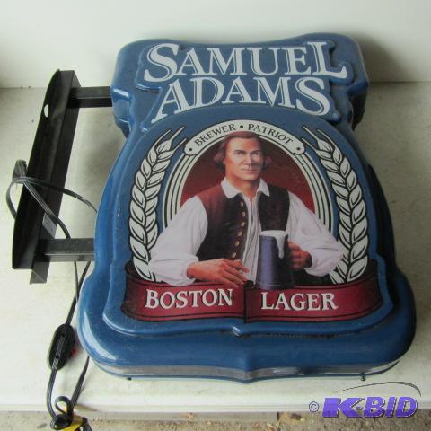 lot 272 image: Samuel Adams Electric Sign