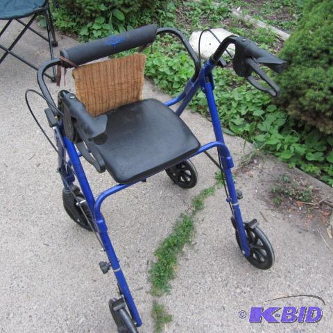 lot 284 image: Folding Walker