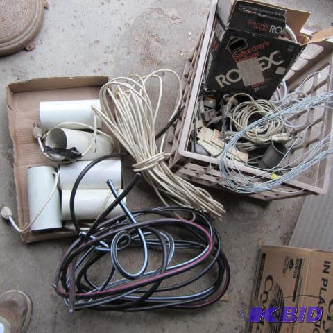 lot 287 image: Wiring, Magnetic Lights
