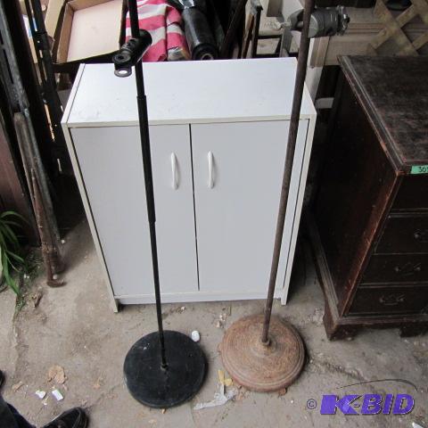 lot 298 image: Cabinet, Floor Lamp Bases