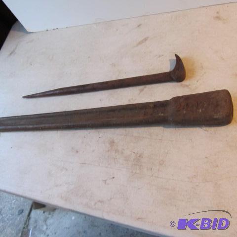 lot 314 image: Railroad Iron, Tire Iron