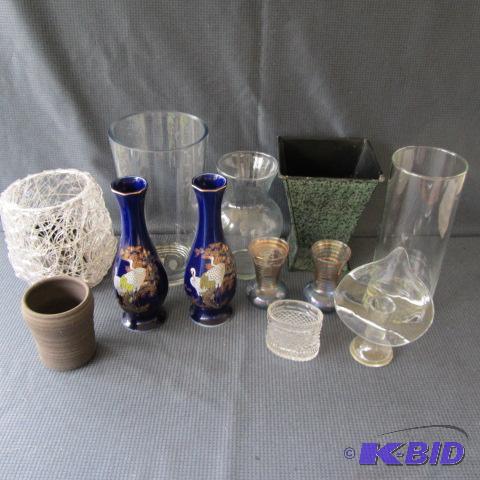 lot 46 image: Oriental, Jack-In-Pulpit Vases