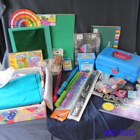 lot 67 image: Craft Supplies