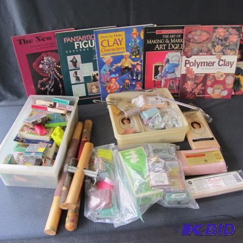 lot 68 image: Polymer Clay Crafts