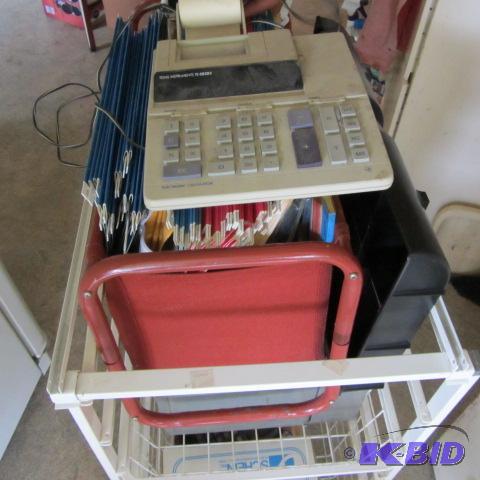 lot 82 image: Roller Basket, Office Supplies