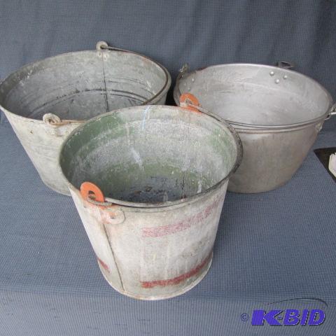 Galvanized & Aluminum Pails