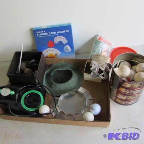 Golf Balls, Marker, Putting