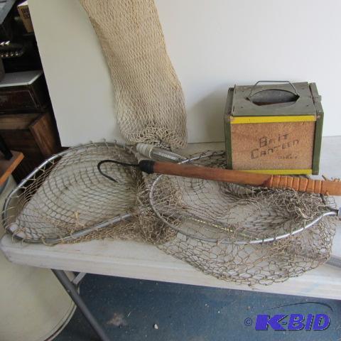 Nets, Gaff, Bair Canteen