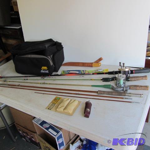 Rod, Reels, Bamboo, Lures