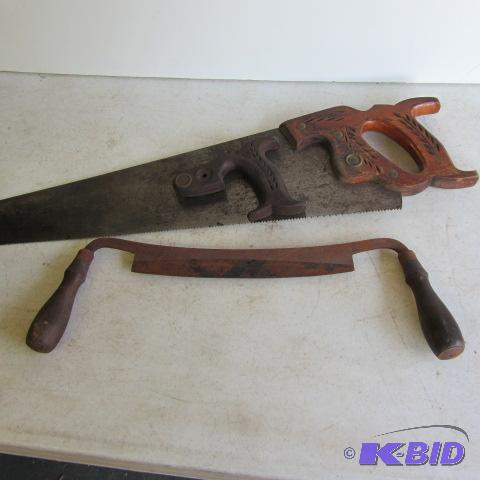 Draw Knife, Carpenter Saw