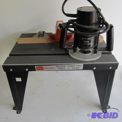B&D Router & Table